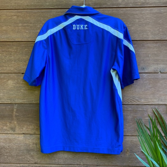 Nike Dry-Fit Blue Duke Polo - Picture 5 of 5